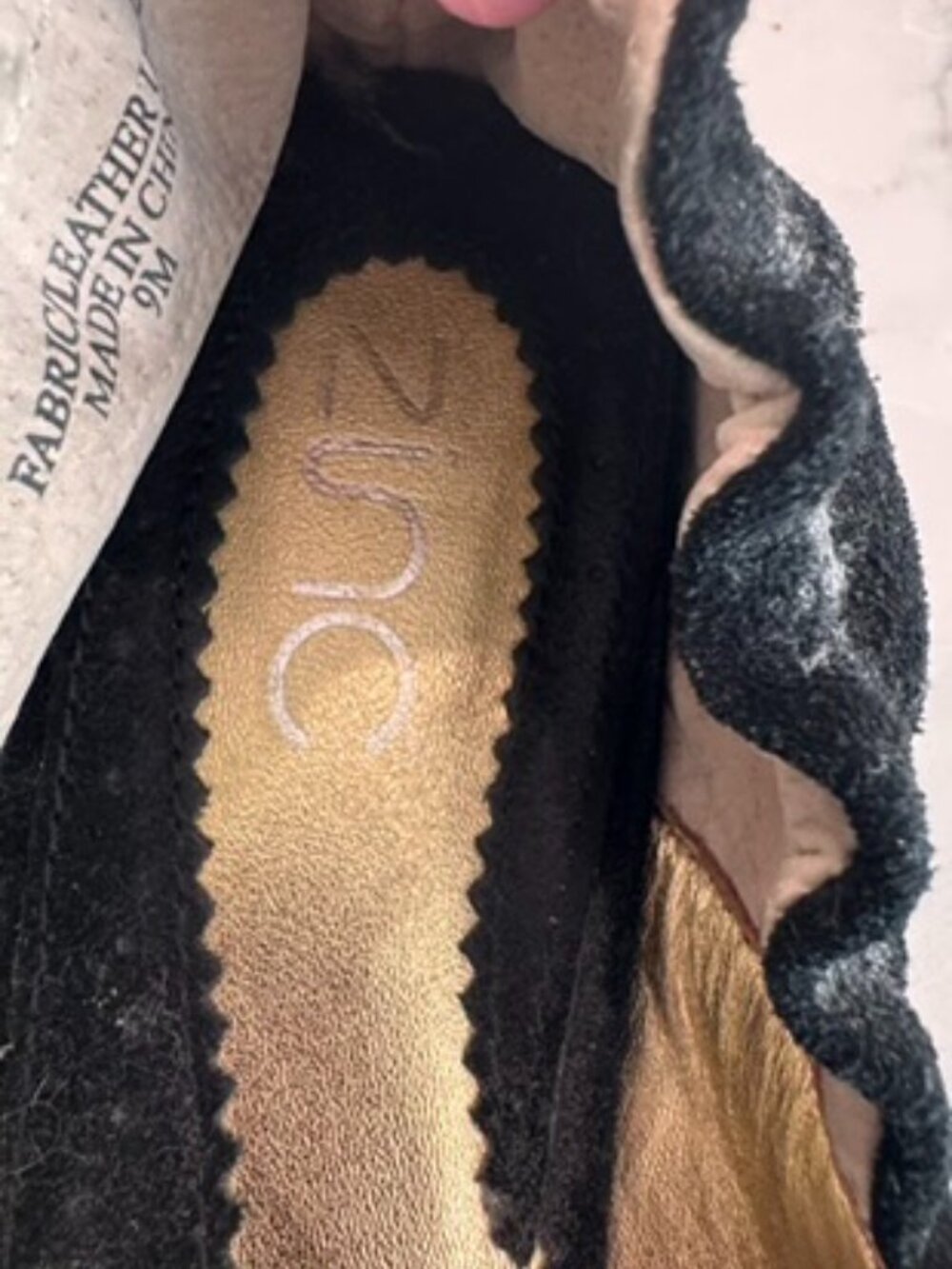 ZINC square toe embroidered Ballet flat shoe size 9 Anthropologie - Picture 6 of 6